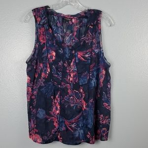 Lucky Brand dressy tank top blouse